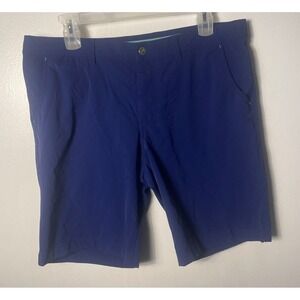 Alberto Golf Master Modern Fit Blue 3XDRY Cooler Shorts Mens 40 EU 56